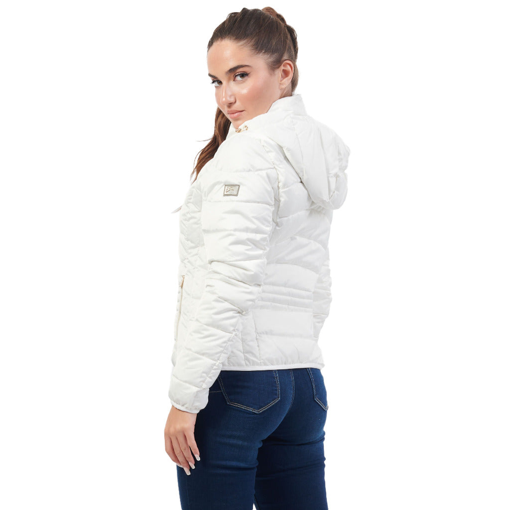 Yes Zee short down jacket white