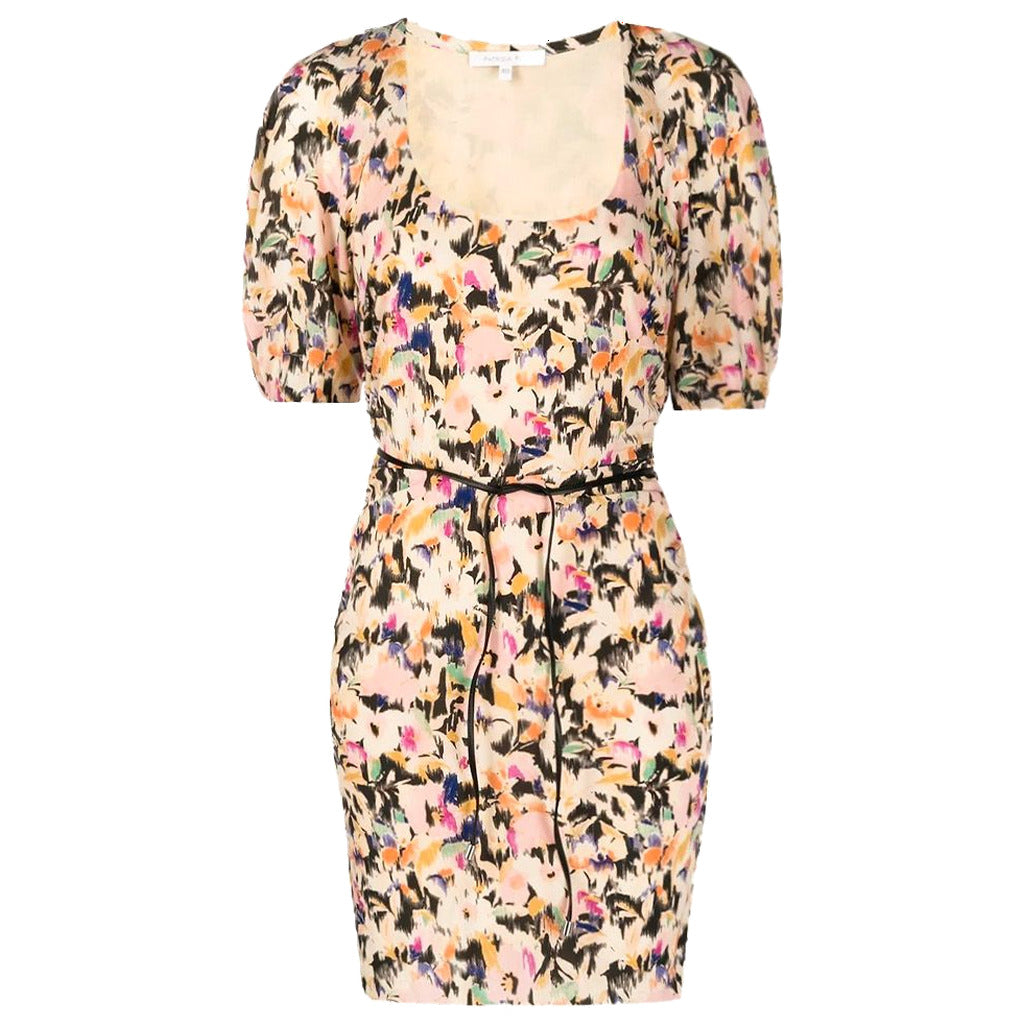 Patrizia Pepe Crepe Dress Multicolour Multicolor