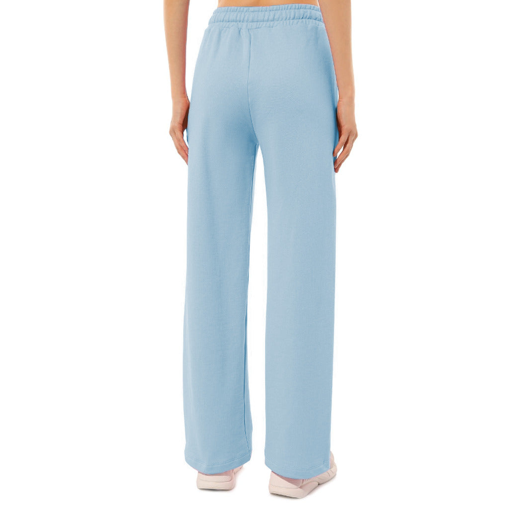 Hinnominate Cotton Trousers Palazzo Acqua — view 2