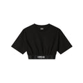 Comme Des Fuckdown T-Shirt Elastico Logato Black