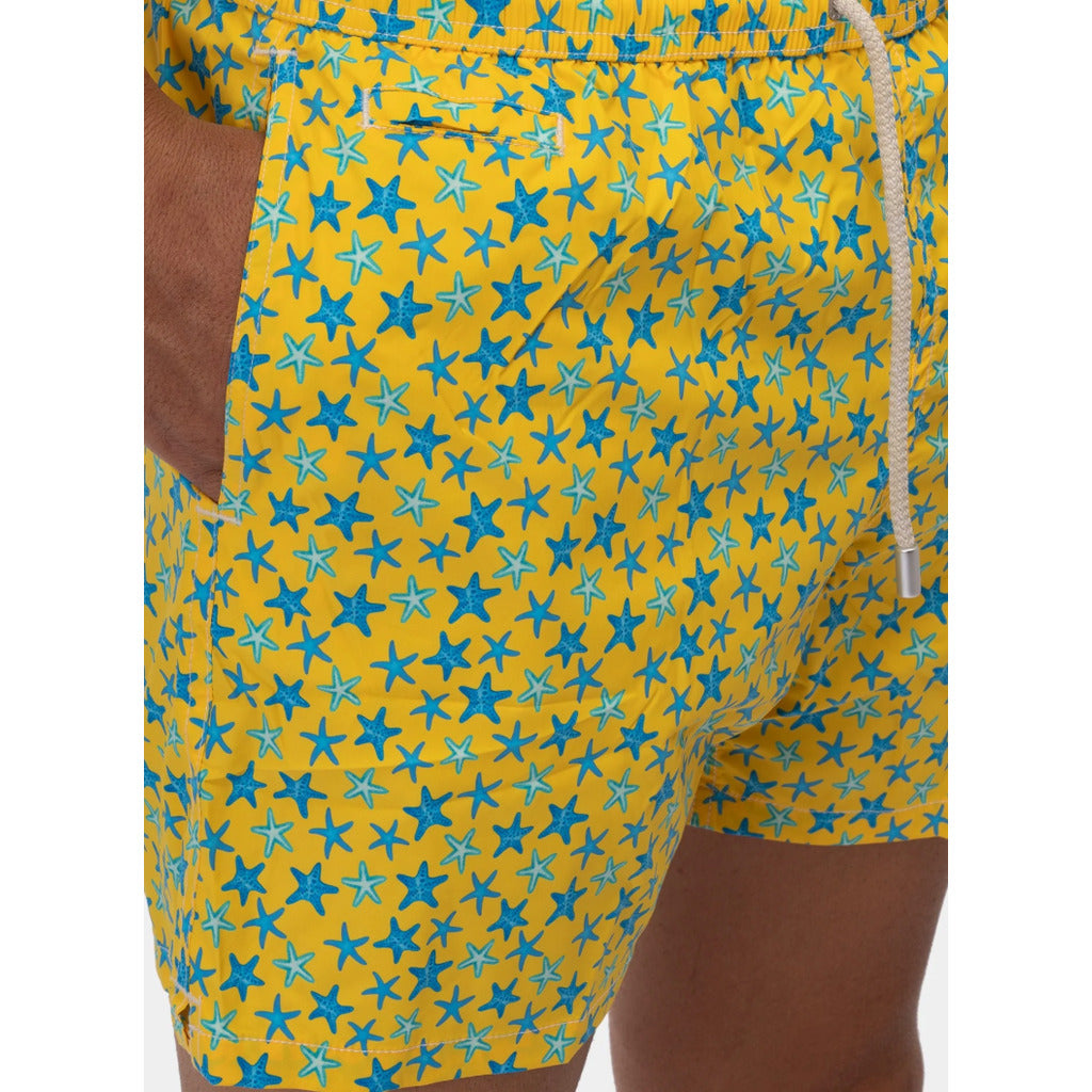 Mc2 Saint Barth Polyester Swimwear - Com0009-0346F-Giallo Yellow — view 4