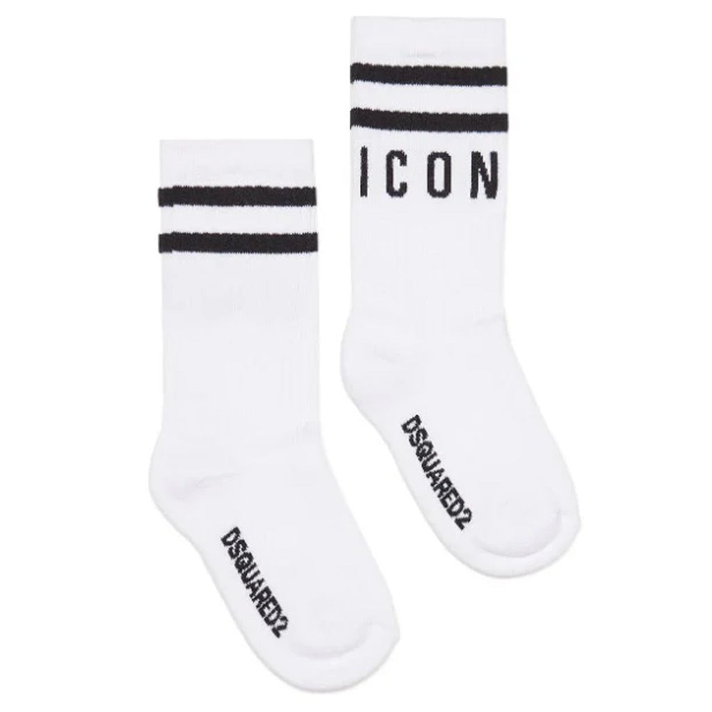 Dsquared2 Cotton Socks White — view 3