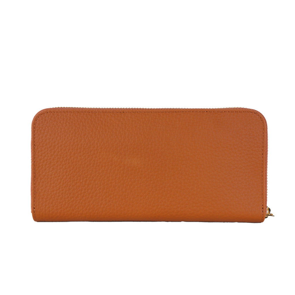 Baldinini Leather Wallet, Zipper Closure, Brand Logo On — view 2