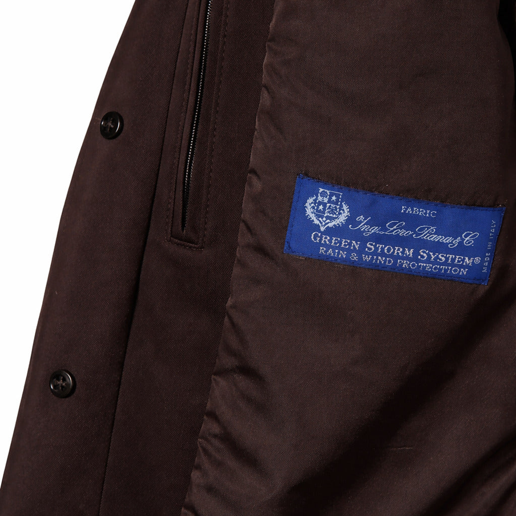 Loro Piana Wool Jacket Dark Brown — view 5