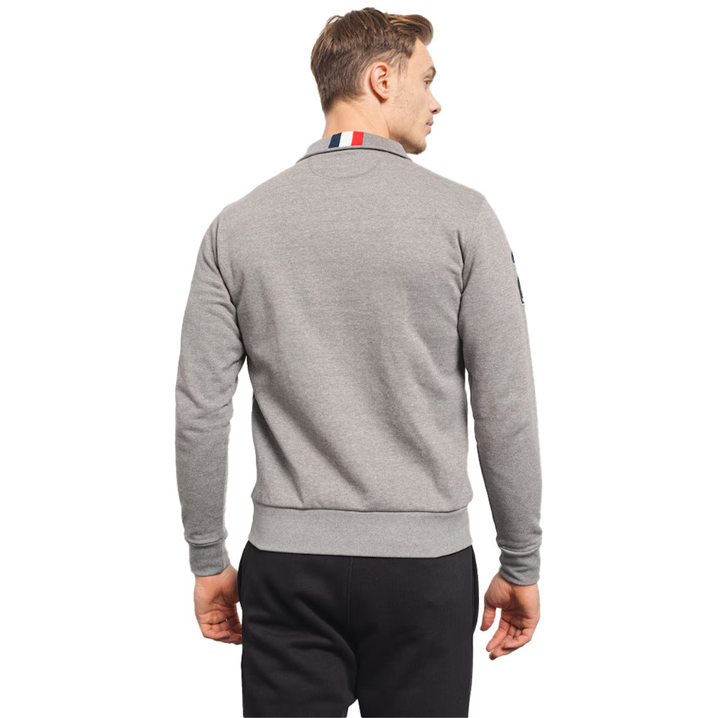 La Martina Cotton Man Fleece Brushed Heat Grey — view 3