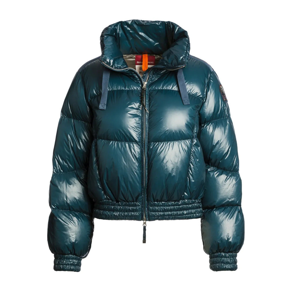 Parajumpers Down Jacket Corto Green Petrolio