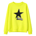 Palm Angels Cotton Sweatshirt Crewneck Gialla Yellow