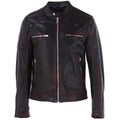 Dolce & Gabbana Leather Jacket Black