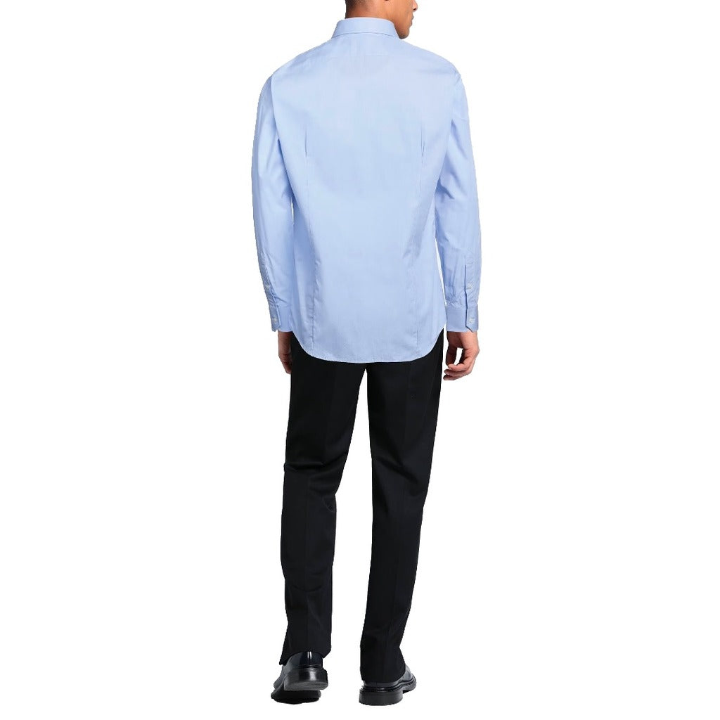 Aquascutum Cotton Shirt Light Blue — view 2