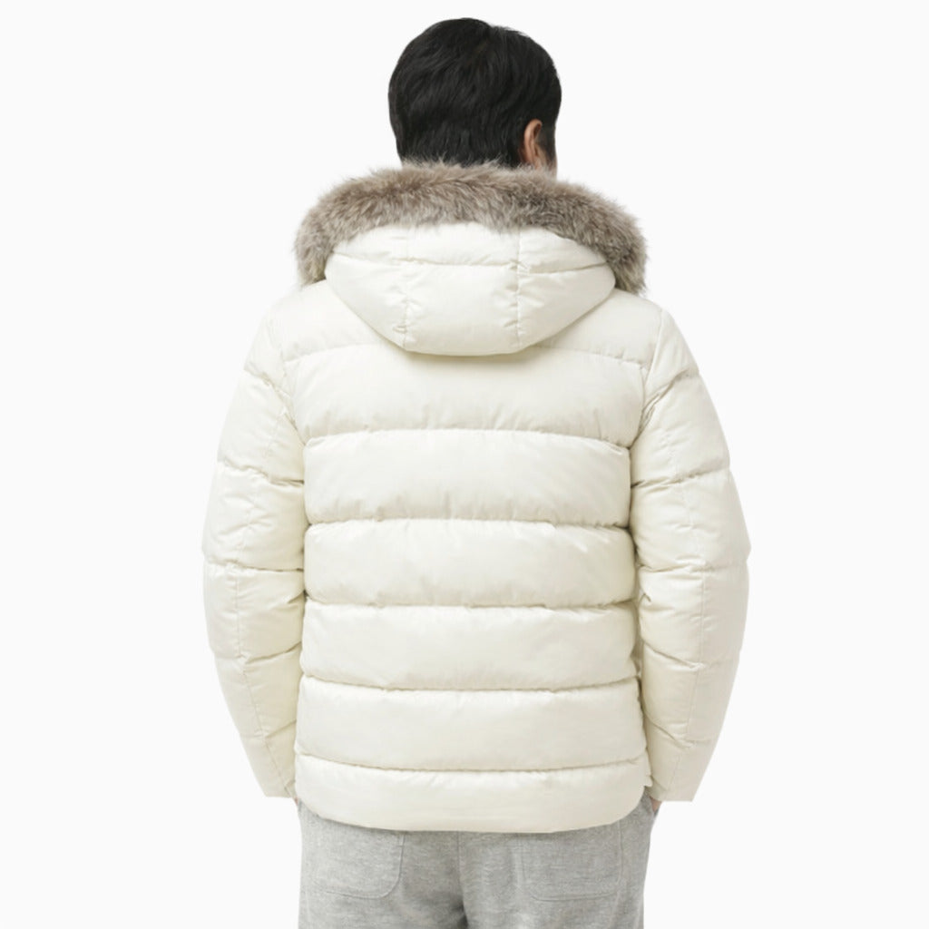 Herno Fur Down Jacket White — view 2