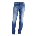 Bikkembergs Dark Blue Jeans, Regular Fit, 5 Pockets