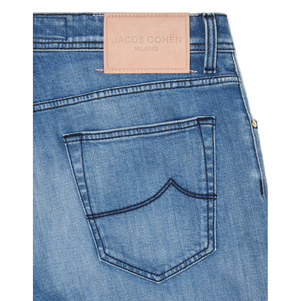 Jacob Cohen Cotton Jeans Denim Blue Light Blue — view 3