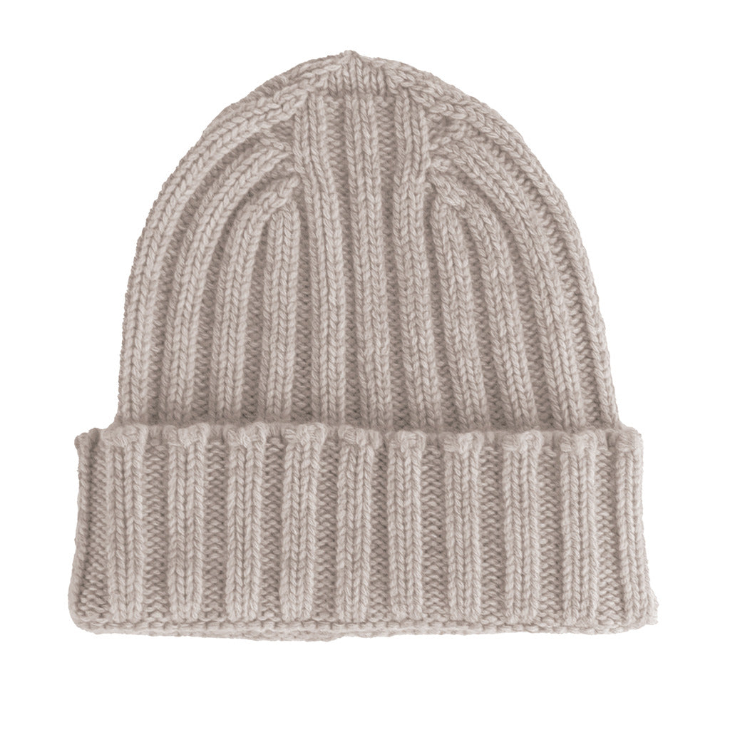 100% Cashmere Beanie In Cashmere