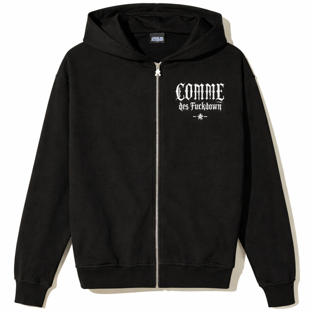 Comme Des Fuckdown Sweatshirt All-Zip Hooded — view 2