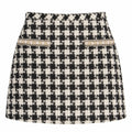 Valentino Garavani Skirt Nera Bianca Black