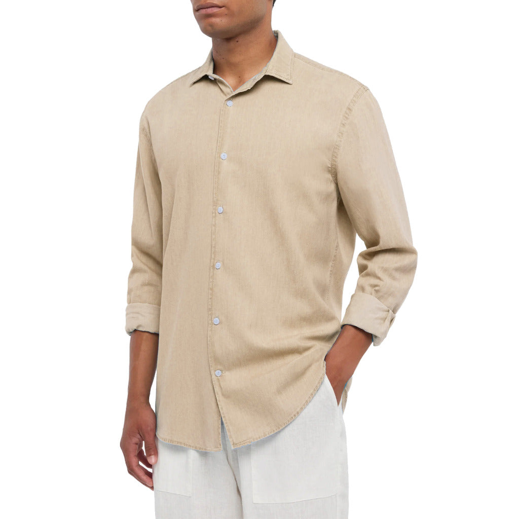 mc2 saint barth - Shirts - sbcm-pamp-beige