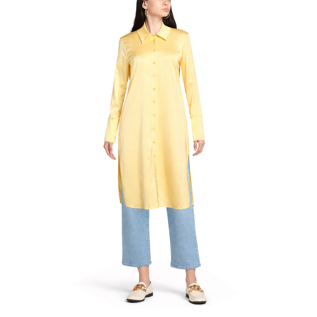 Patrizia Pepe Dress Chemisier Clarity Yellow — view 2