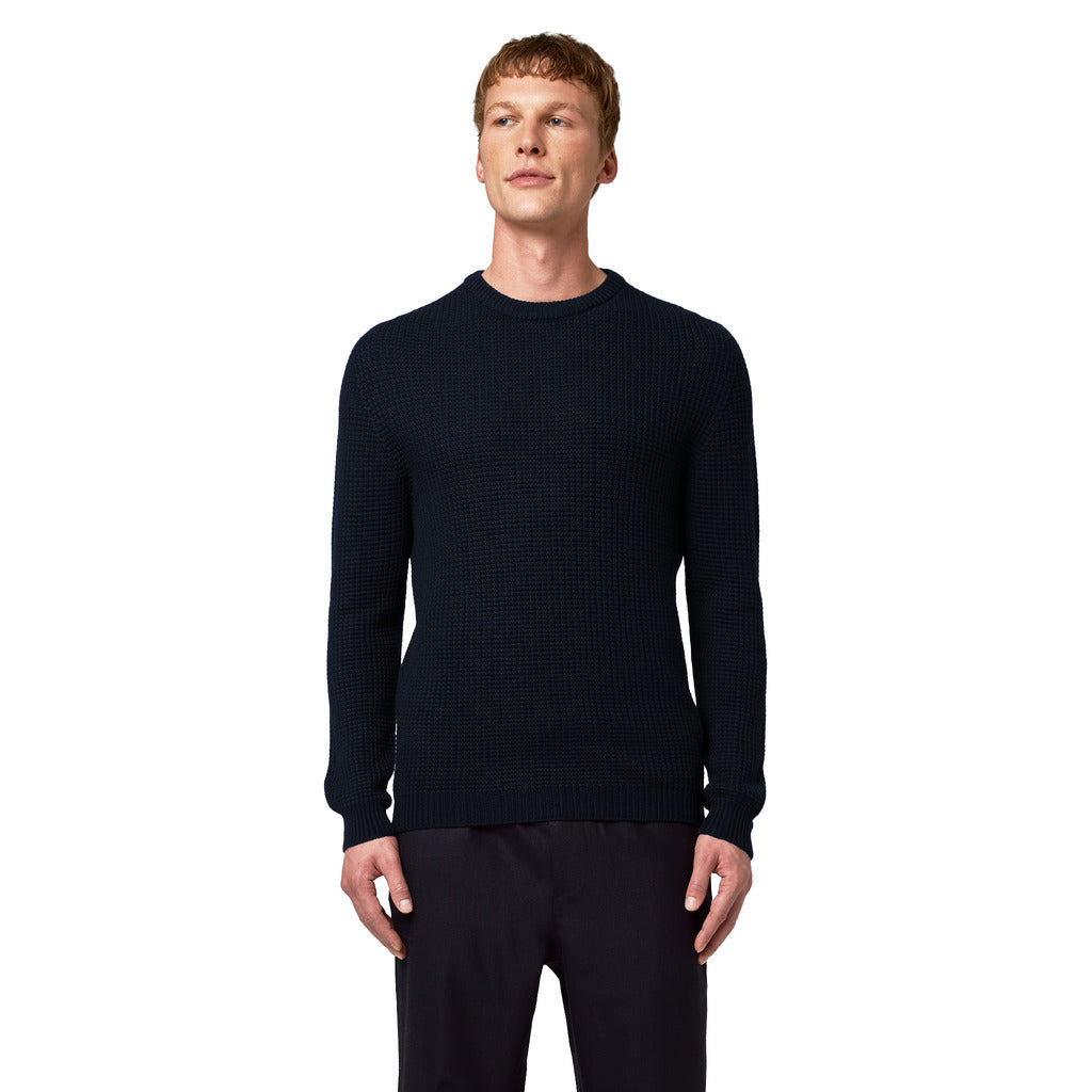 alpha studio - Sweaters - au-7055c-blunotte