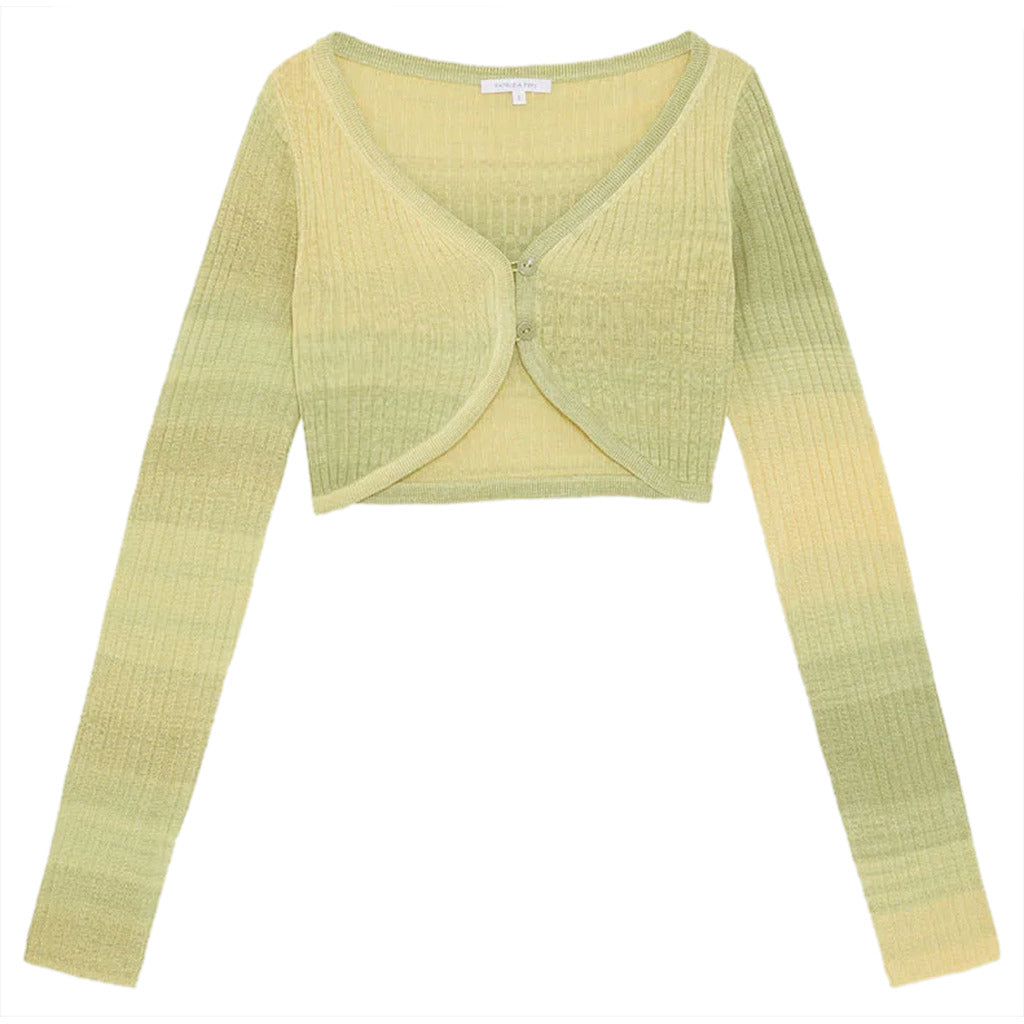Patrizia Pepe Sweater Sunny Lime Degradè Yellow