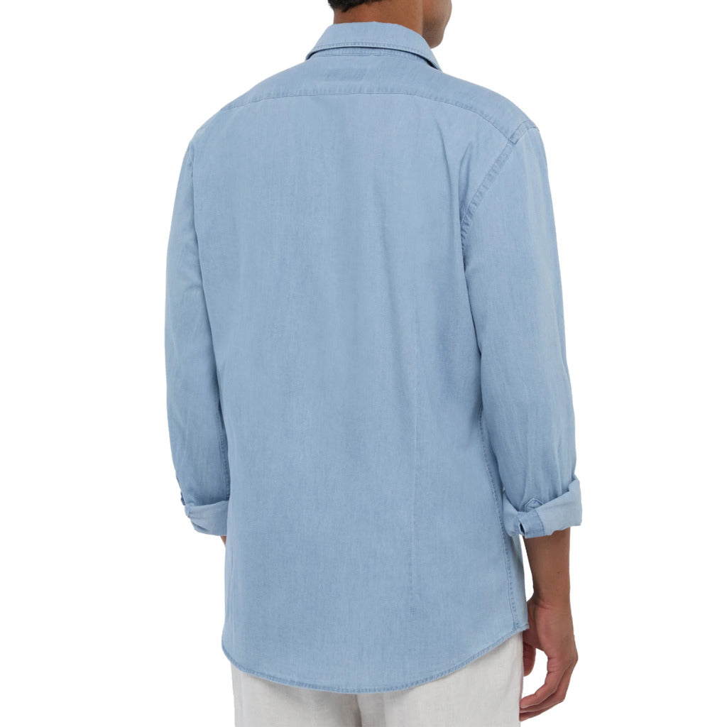 mc2 saint barth - Shirts - sbcm-pamp-azzurro