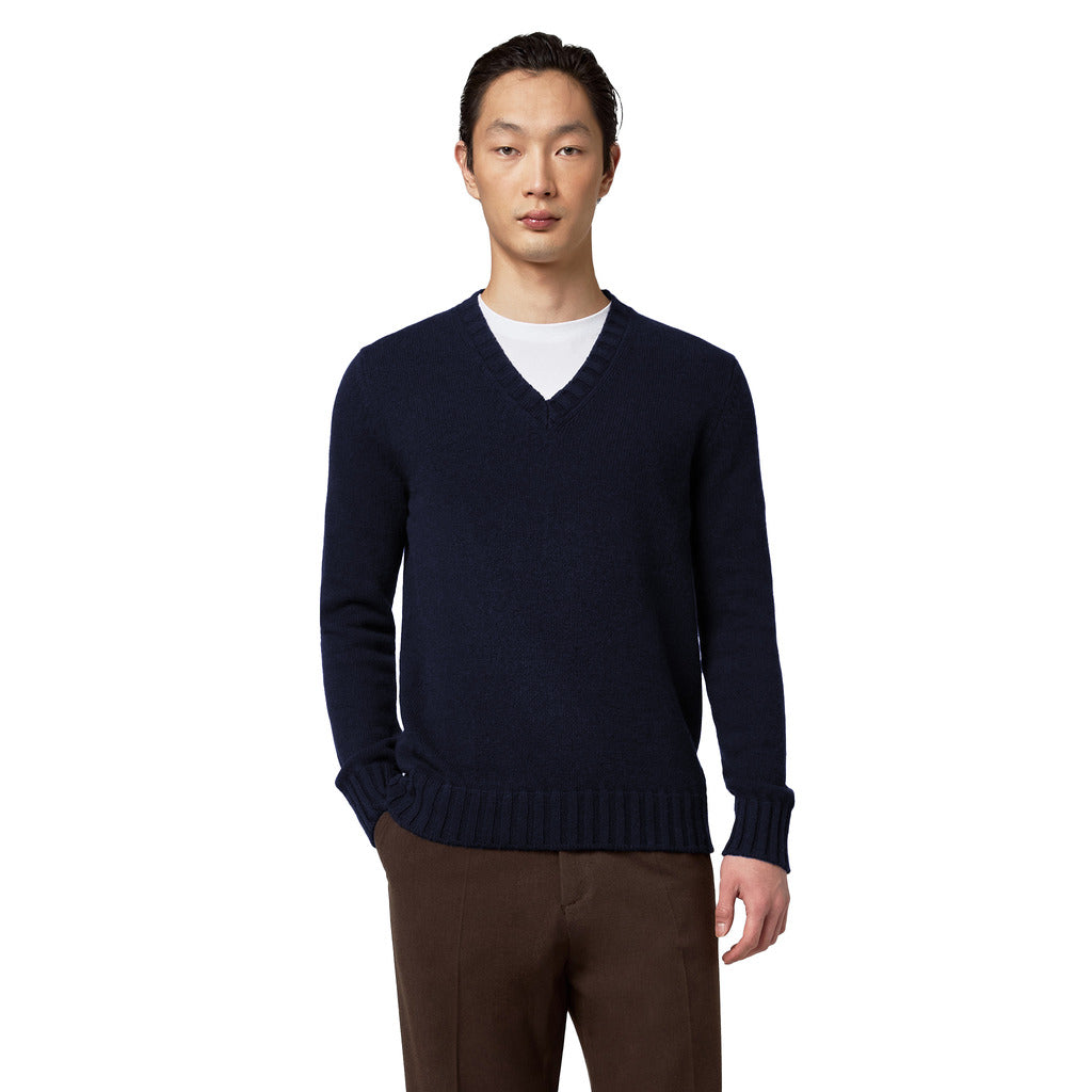 alpha studio - Sweaters - au-7278a-blunotte