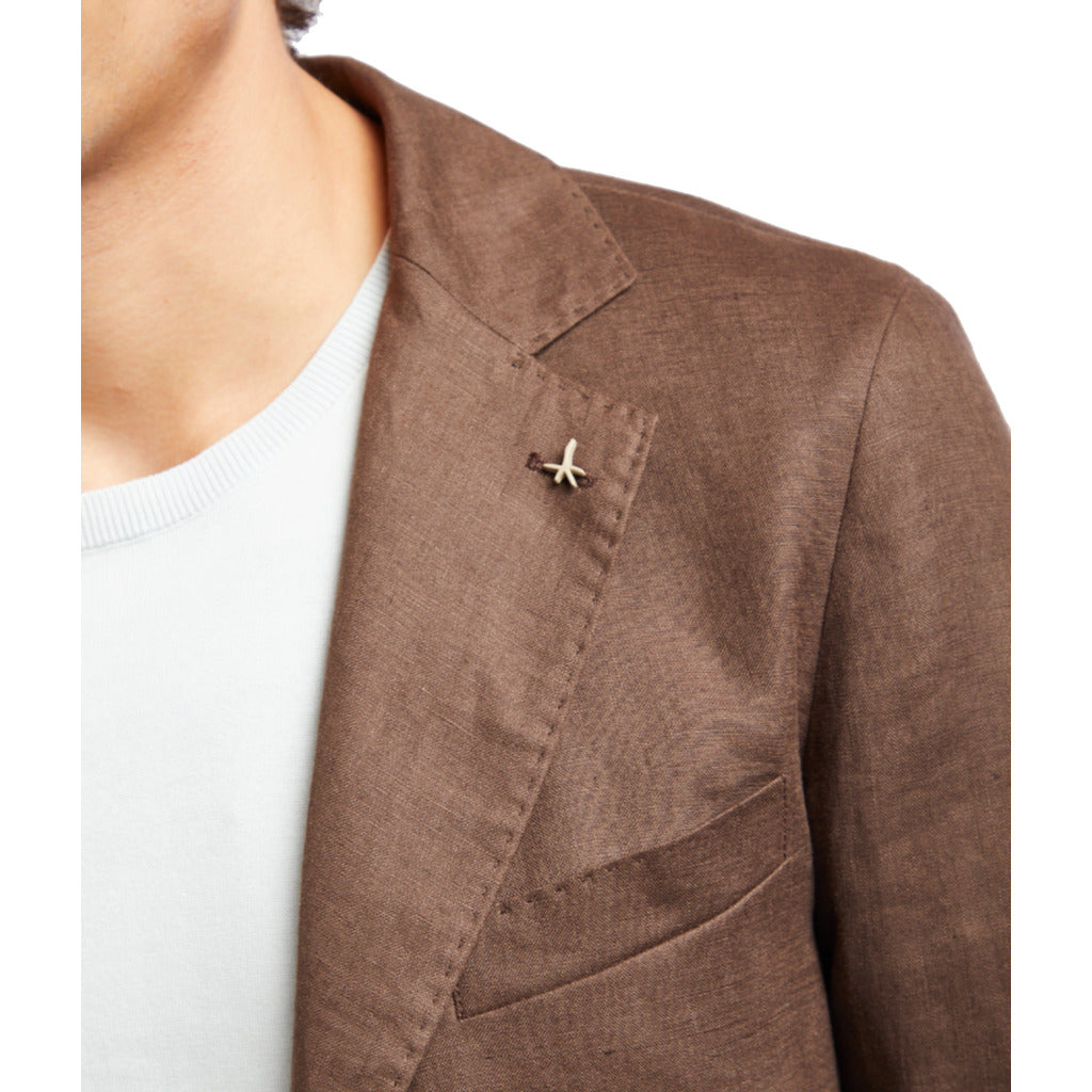 At.P.Co Linen Jacket Brown — view 3