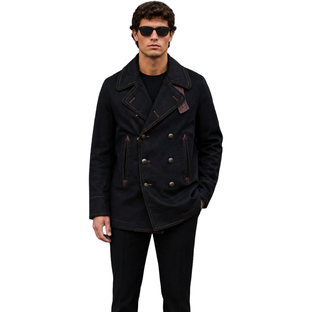 dolce & gabbana - Jackets - giacca doppiopetto in jeans