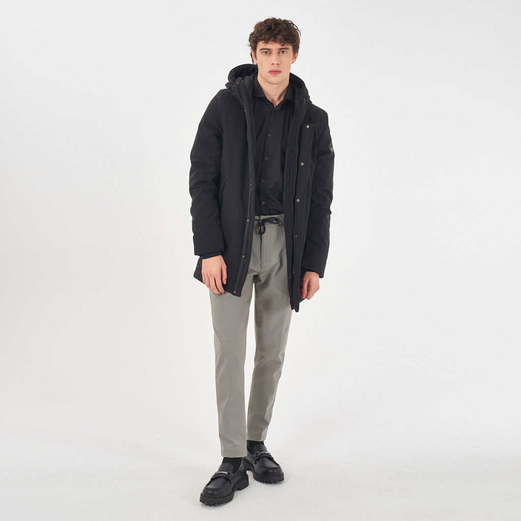 Yes Zee hooded jacket black