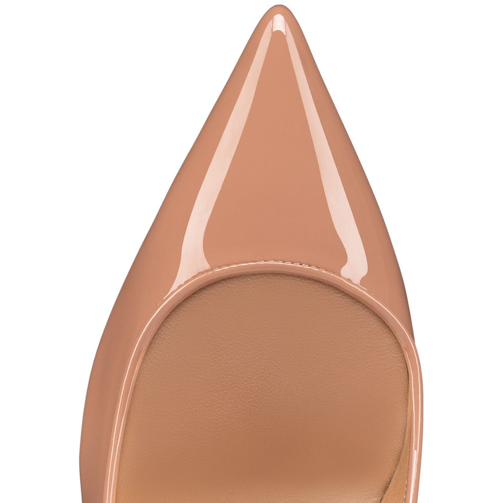Christian Louboutin Leather Heels Beige — view 5