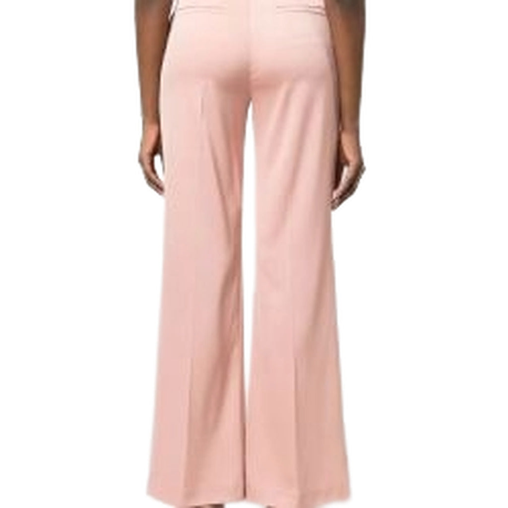 Pinko Wool Trousers Pecole Cream — view 2