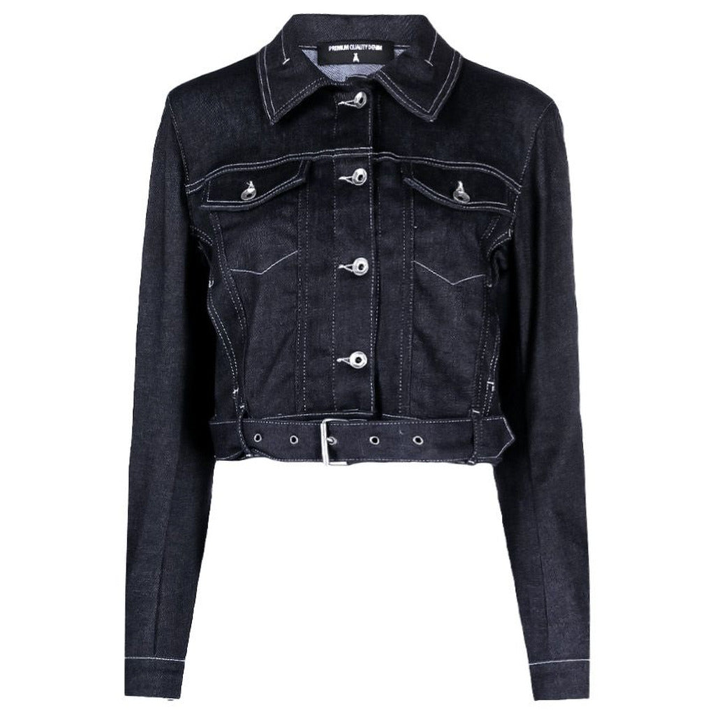 Patrizia Pepe Denim Jacket Navy Blue