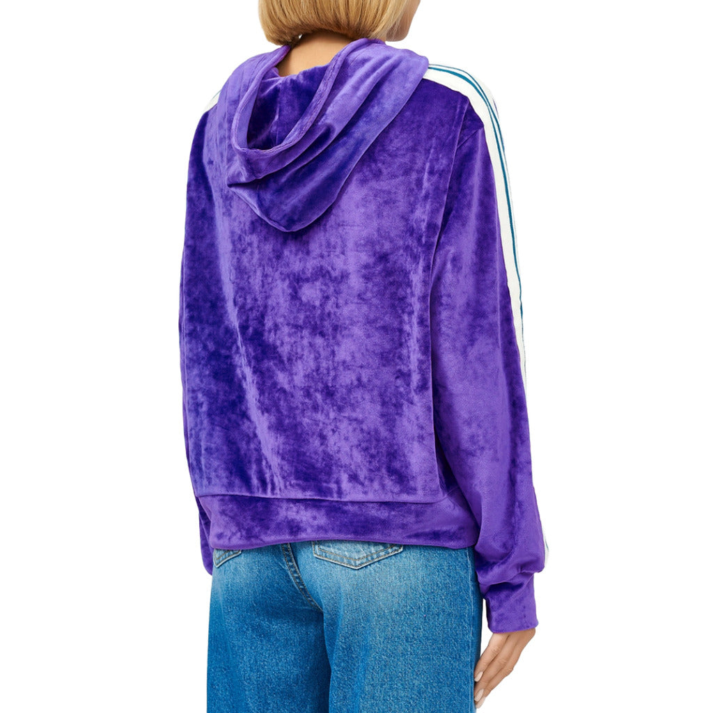 Comme Des Fuckdown Sweatshirt Ciniglia Purple White — view 3