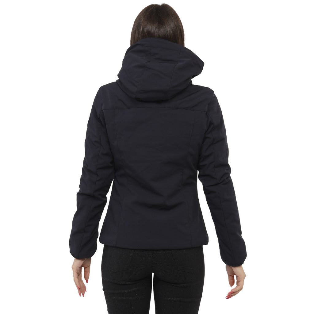 Yes Zee padded jacket with removable hood blue