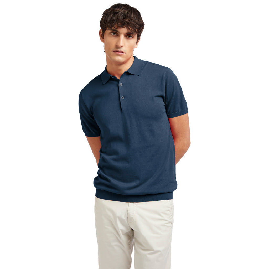 At.P.Co Cotton Polo Shirt Blue