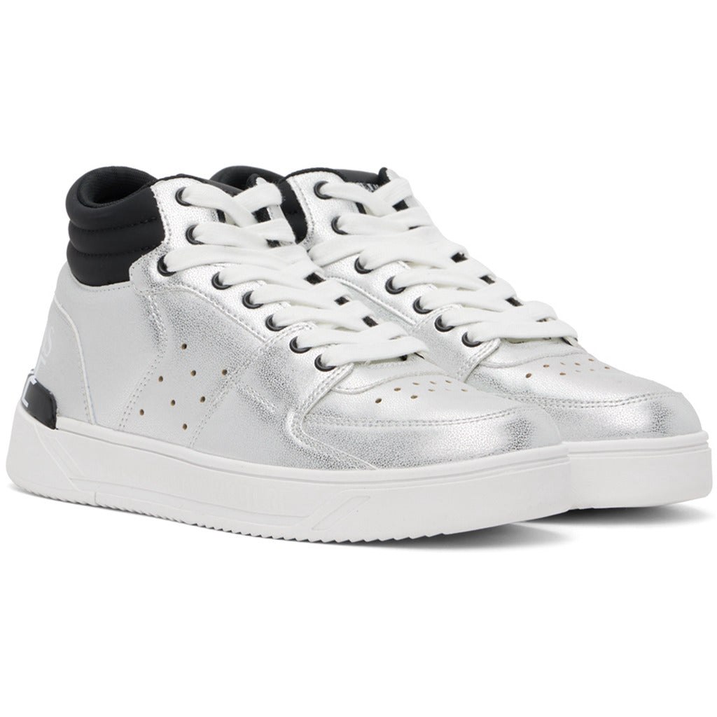 Versace Jeans Couture Leather Fondo Starlight Silver — view 4