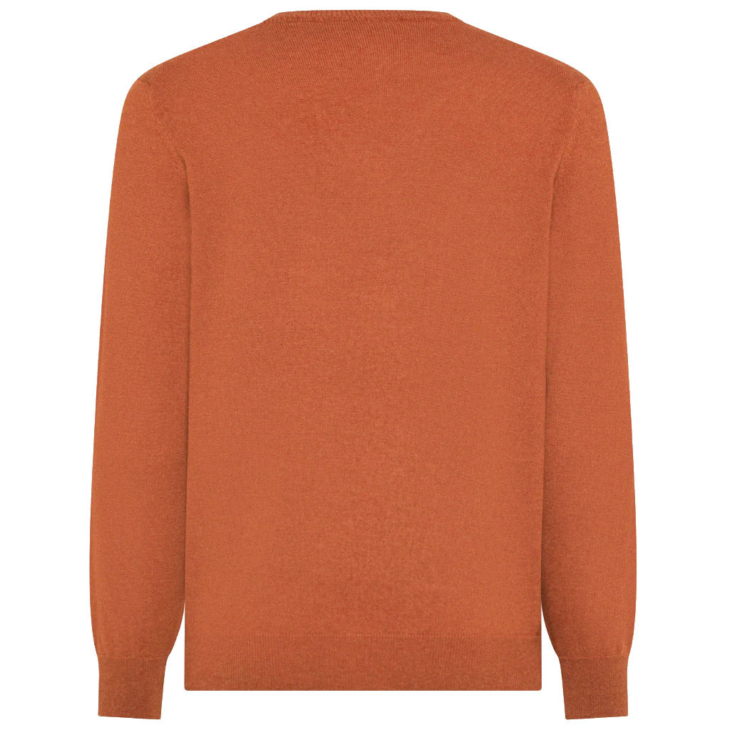 emilio romanelli - Sweaters - 87101-scolloV-123salmone