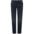Jacob Cohen Leather Jeans Denim Blue