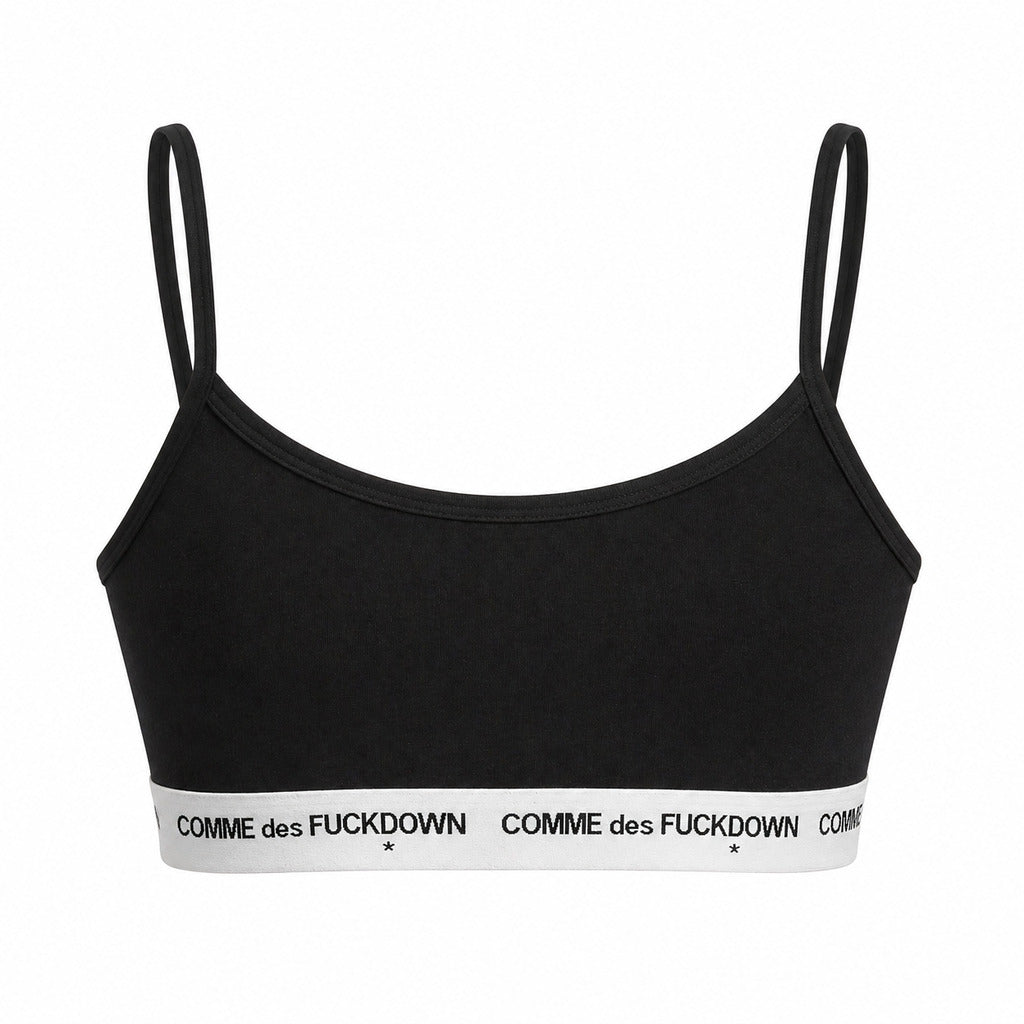 Comme Des Fuckdown Reggiseno Nero — view 2