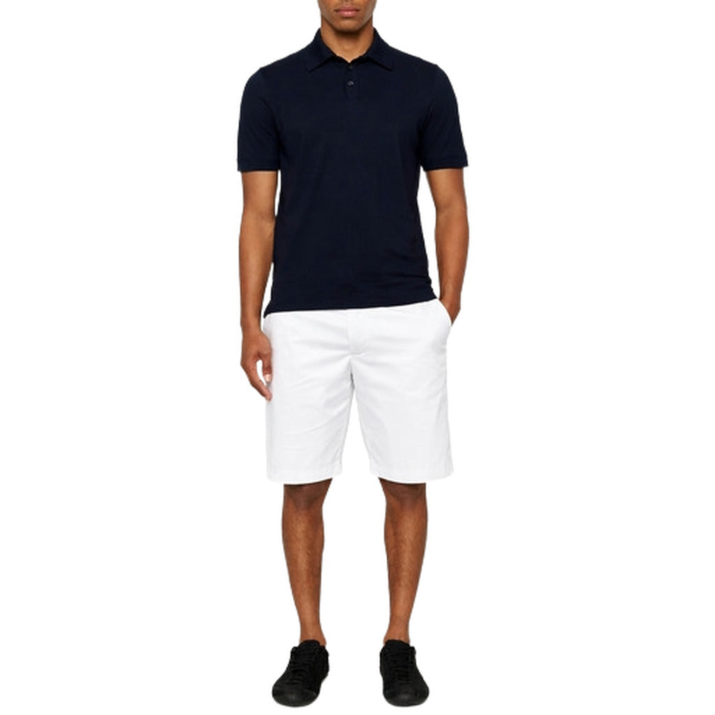 Alpha Studio Cotton Bermuda Bianco