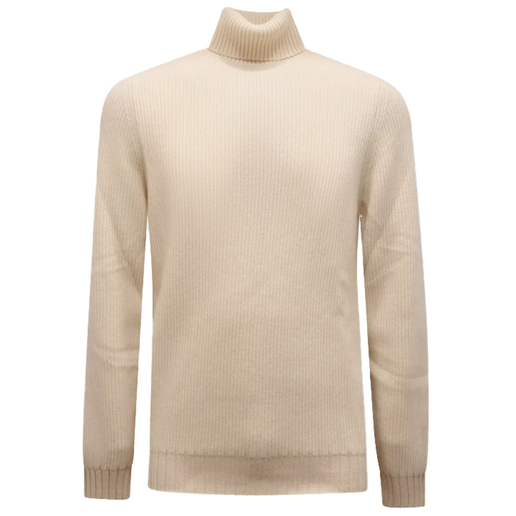 Alpha Studio Cashmere Sweater Dolcevita Bianca