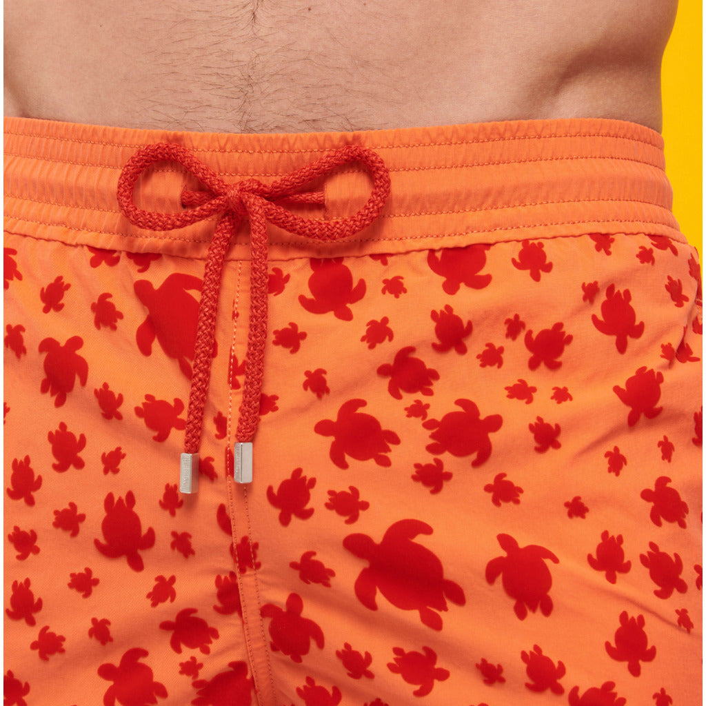 Vilebrequin Cotton Swim Shorts Orange — view 3