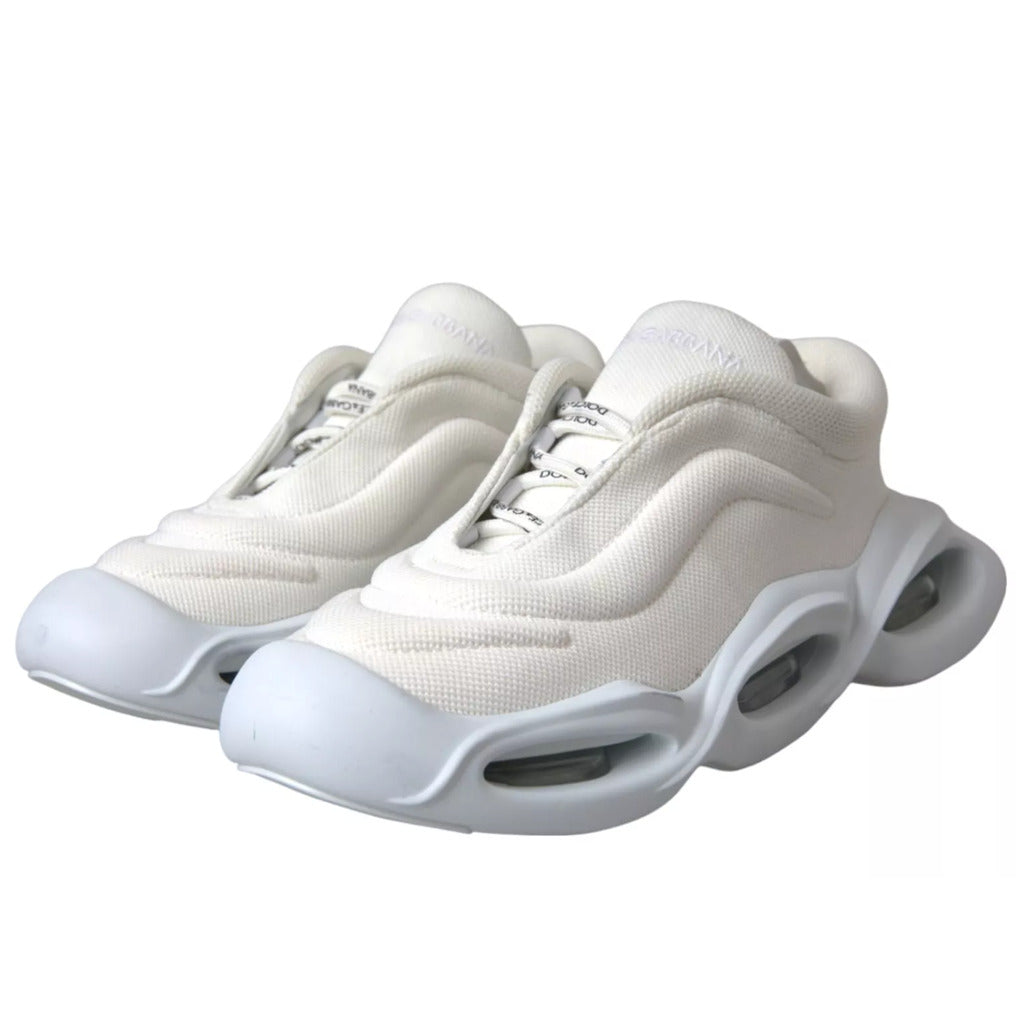 Dolce & Gabbana canvas Polyester Sneakers White — view 3