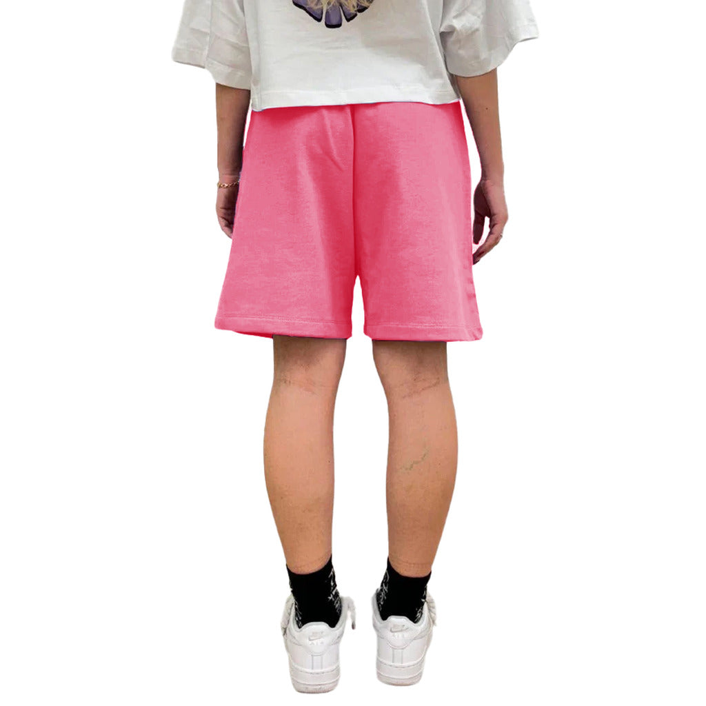 Comme Des Fuckdown Cotton Shorts Geranio Ricamo Logo — view 2