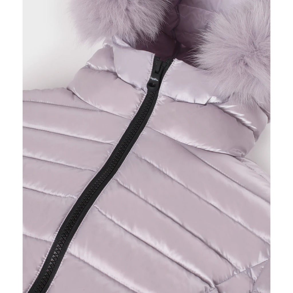 Refrigiwear fur Nylon Jacket Lilac — view 3