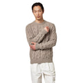 Alpha Studio Cashmere Sweater Greige Beige