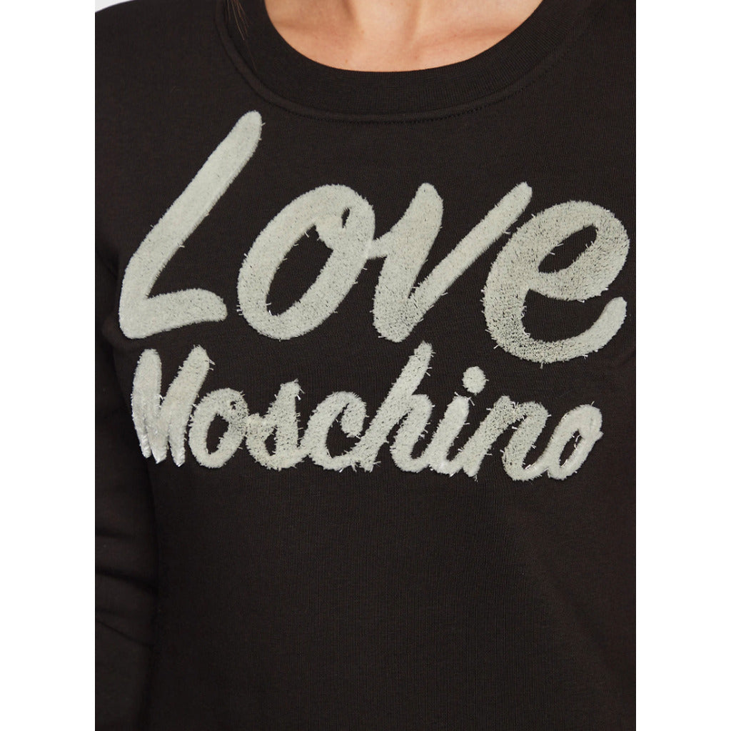 Love Moschino Dress In Cotton Blend With Plush Interior — view 3