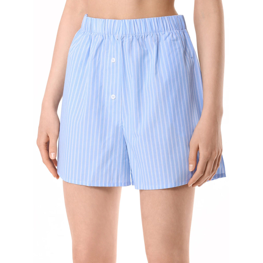 Hinnominate Cotton Bermuda Cotone Rigato Light Blue — view 3