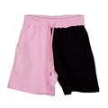 Comme Des Fuckdown Two-Tone Shorts With Rear Graphic Print Drawstring
