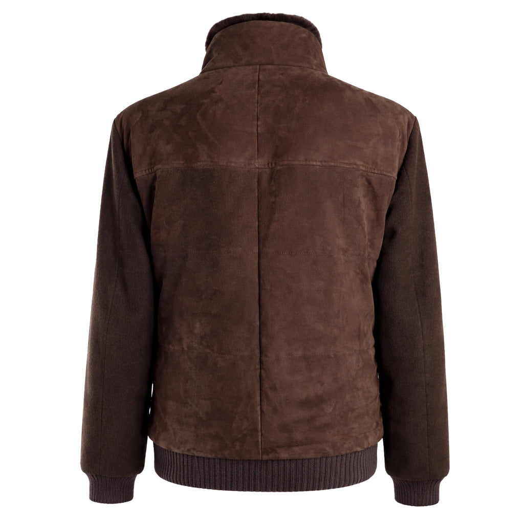 Loro Piana fur Wool Jacket Gold Brown — view 3