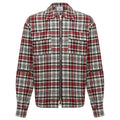 Diego Venturino Cotton Jacket Tartan All-Zip Multicoloured